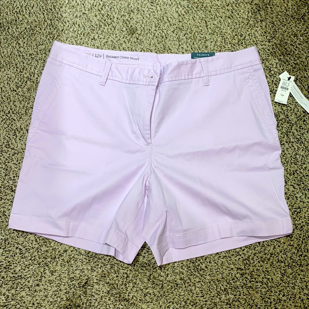 Talbots Relaxed Chino Shorts 6” inseam